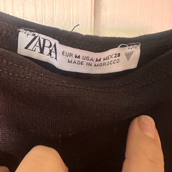 Black Zara midi dress - Picture 3 of 3